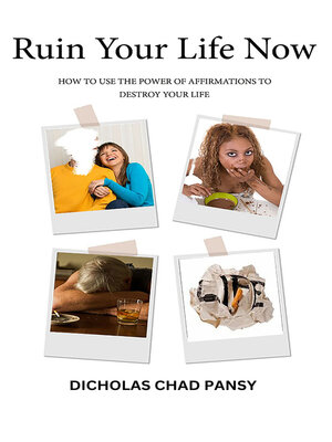 cover image of Ruin Your Life Now